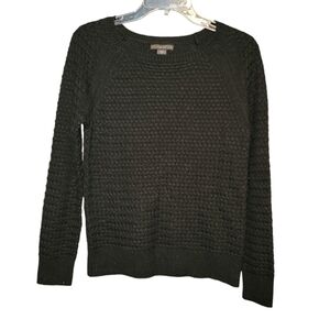 Covington size small acrylic black long sleeve sweater